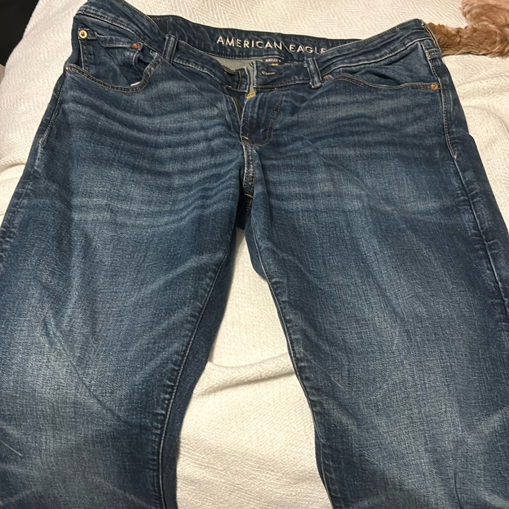 Men’s American Eagle Airflex+ 34x32 slim straight jeans